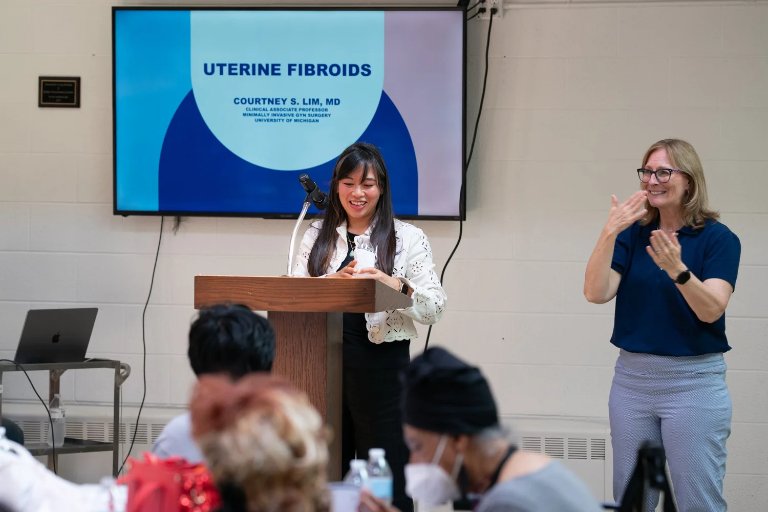 PEACE Community Open House at Second Baptist Church. This is a community event sponsored through a grant funded research project, under the leadership of Dr. Erica Marsh of UM OBGYN/REI Faculty.